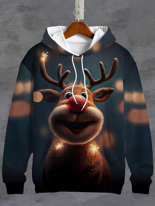 Rudolph's Festlicher Hoodie – Bequem und fröhlich