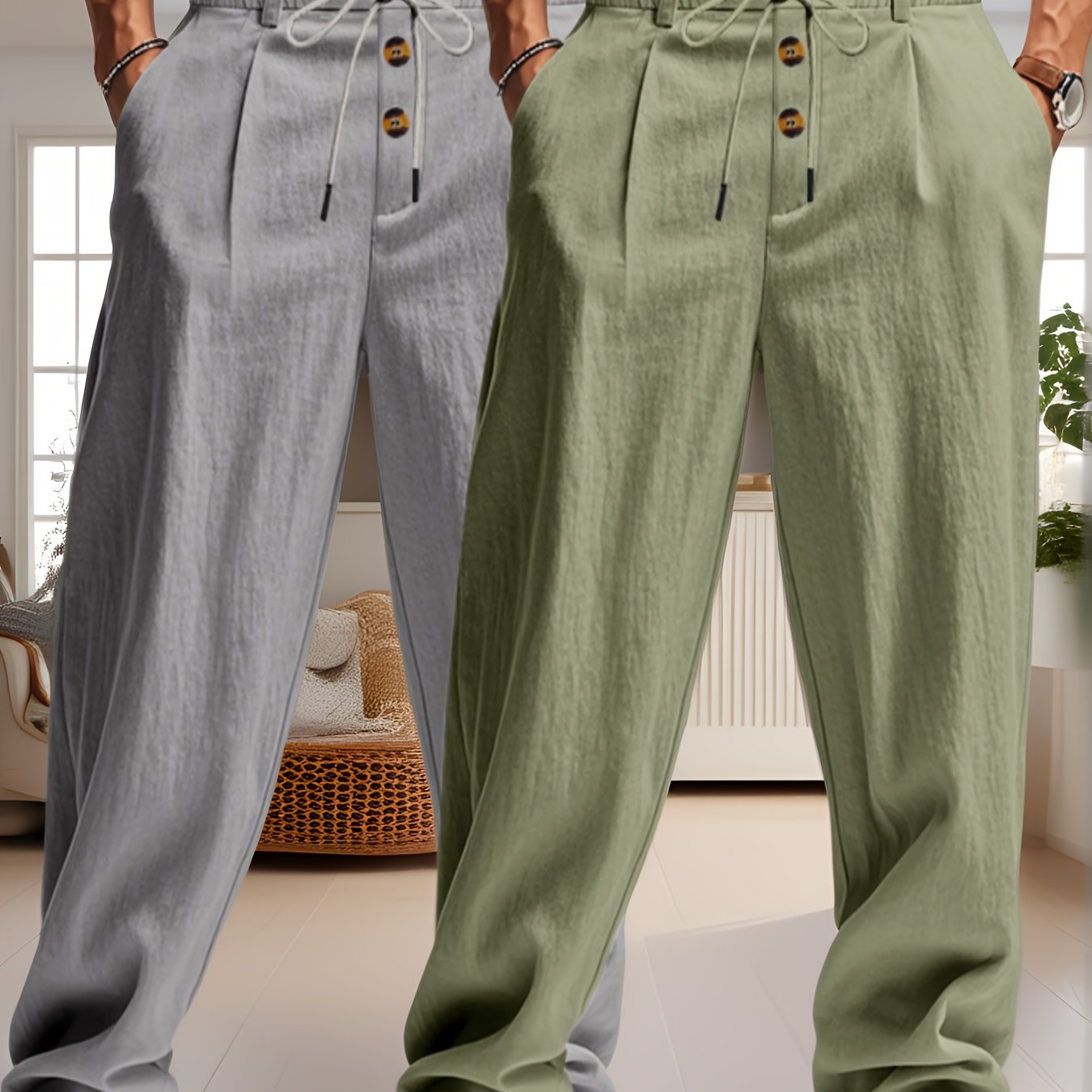 Entspanntes Luxe Hosen Set - Komfort und Stil ohne Kompromisse