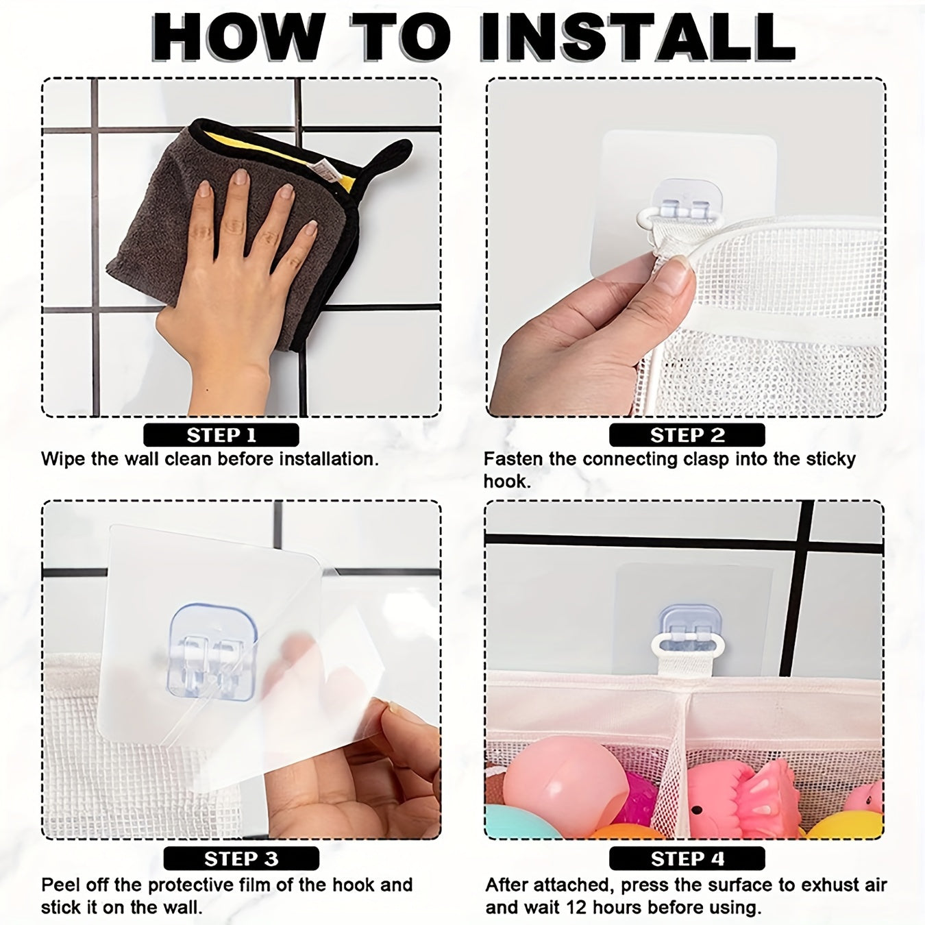 Mesh Badespielzeug-Organizer – Ein Perfektes Geschenk zum Muttertag