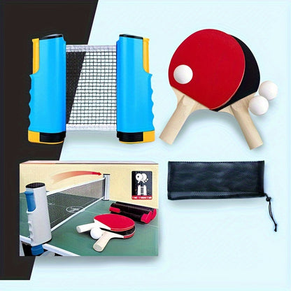 Tragbares Tischtennis-Set – Ideal für drinnen und draußen