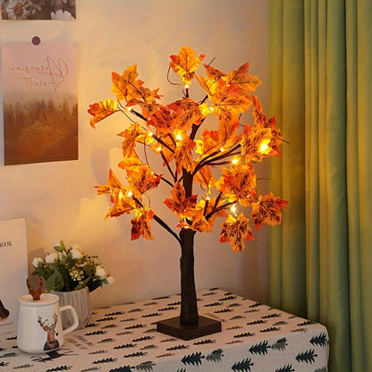LED Ahornbaum – Warme Herbststimmung mit Beleuchtung
