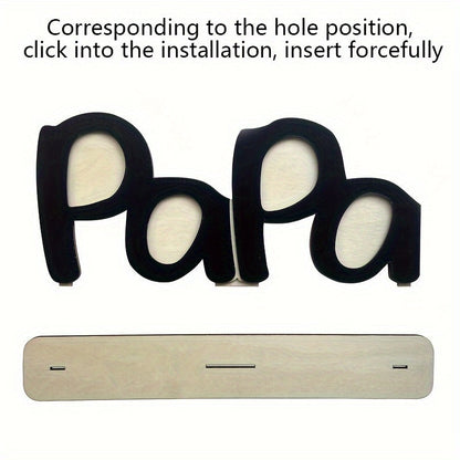 Vatertaggeschenk Papa Fotorahmen – Für wertvolle Erinnerungen