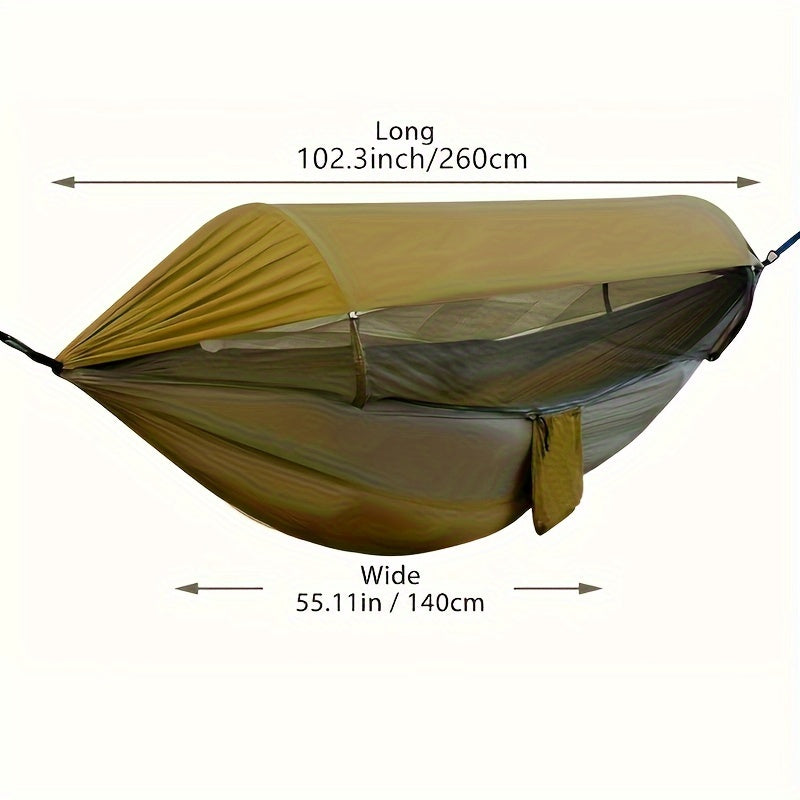 CampEase 3-in-1 Hängematte – Schutz und Komfort für Outdoor-Abenteuer