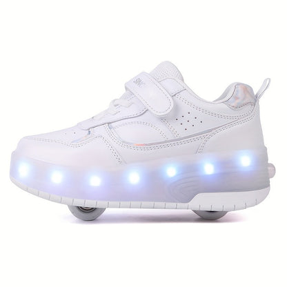 FlashRider Leuchtende Rollschuh-Sneakers – Für Kinder mit Lichterspektakel