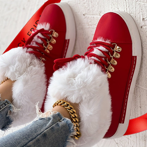 Ember Fluffy Boots – Für winterliche Wärme und Komfort