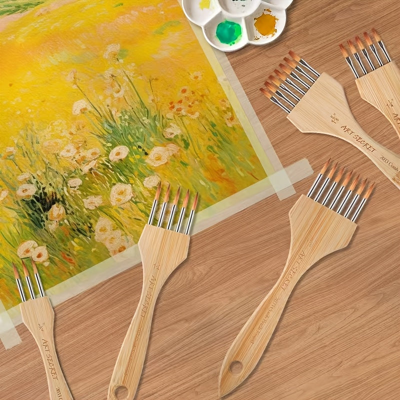 ArtSecret Multizahn-Kamm Set – Kreativ und Vielseitig für Malerei