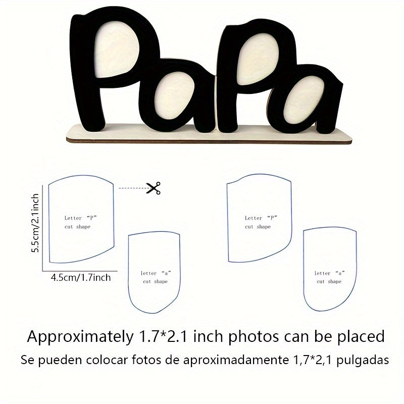 Vatertaggeschenk Papa Fotorahmen – Für wertvolle Erinnerungen