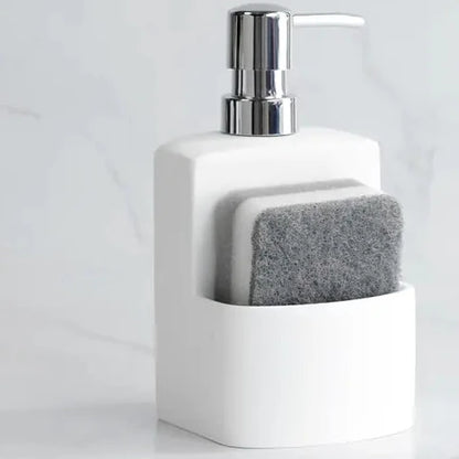 ElegantSpender – Seifenspender mit Schwammhalter