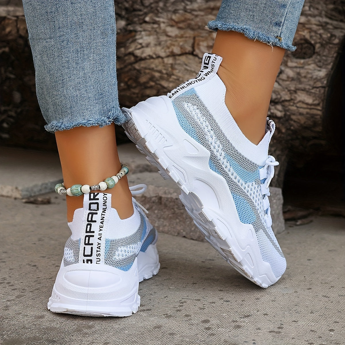 Damen Freizeit Sneakers - Flexibel und Atmungsaktiv für Jeden Tag