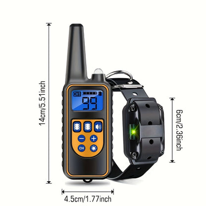 Smart Trainer Pro – Wiederaufladbarer Fernhundehalsband mit Piepton & Vibration
