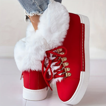 Ember Fluffy Boots – Für winterliche Wärme und Komfort