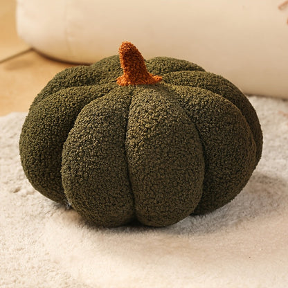 Plüsch Kürbis Kissen – Gemütlich und Weich für Herbstdekoration