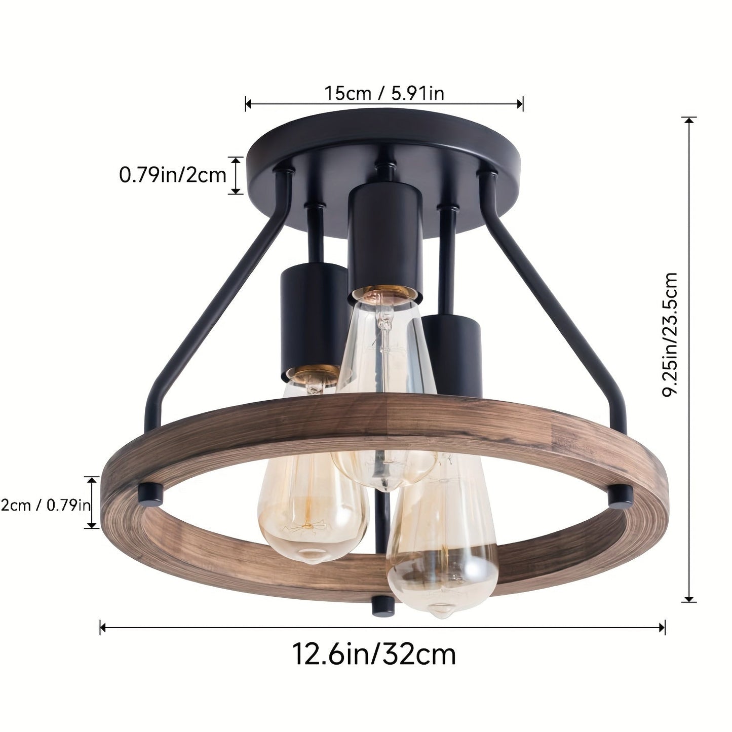 NatuurLicht Drei-Arm Lampe – Für stimmungsvolle Beleuchtung und Charakter
