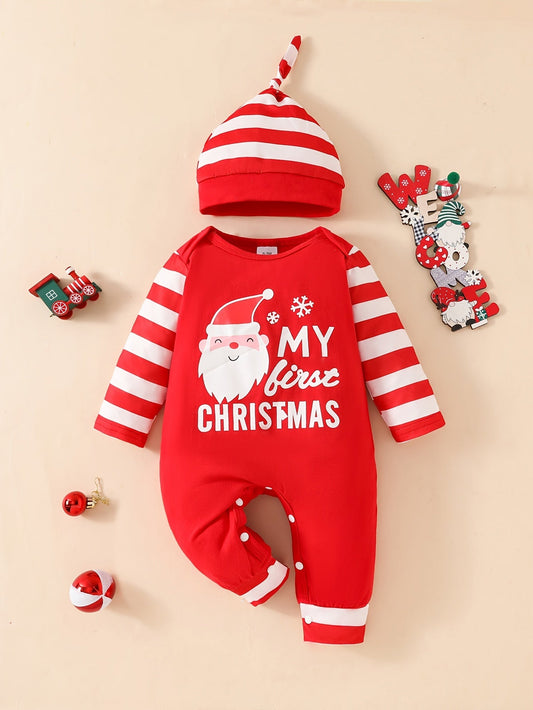 Liebes Weihnachtsbody-Set - Für Babys Erste Weihnachtserinnerungen