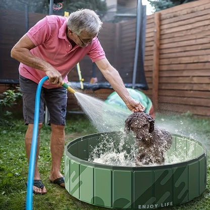 Tragbare Kühlbad für Hunde – Komfortabel und Sicher für Sommertage