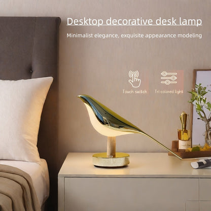 Vogelförmige LED-Lampe – Eleganz und Ruhe in jedem Raum