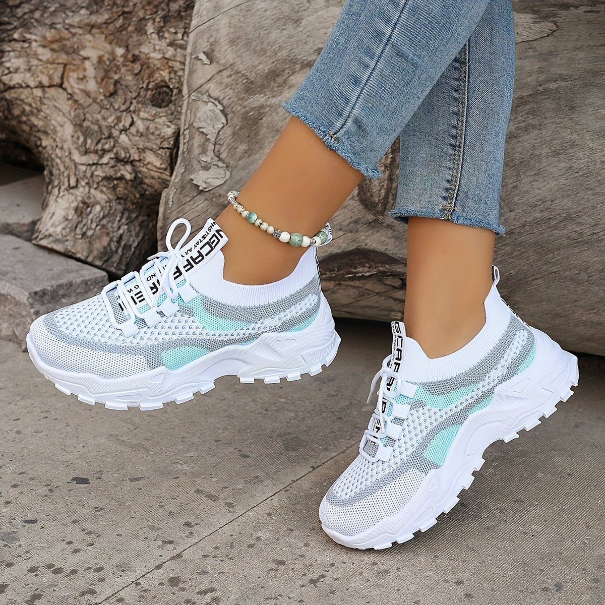 Damen Freizeit Sneakers - Flexibel und Atmungsaktiv für Jeden Tag