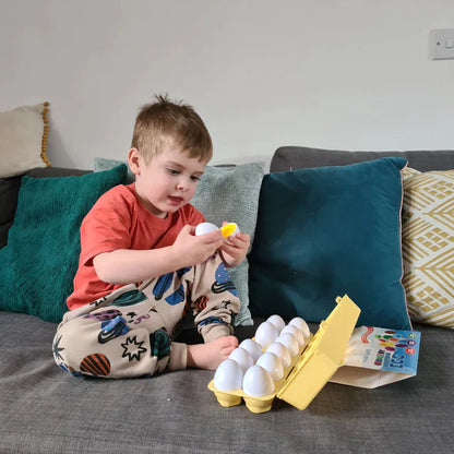 Formen-Matching-Eier – Pädagogischer Spielspaß für Kinder