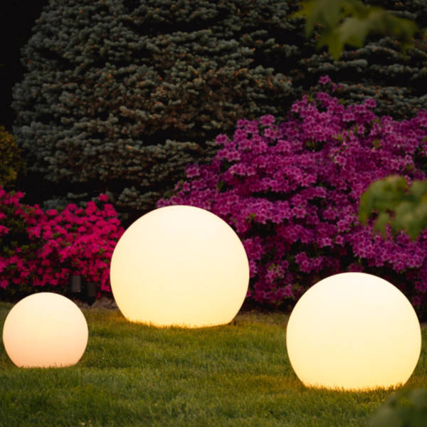Outdoor-LED-Kugelleuchten für Garten und Terrasse