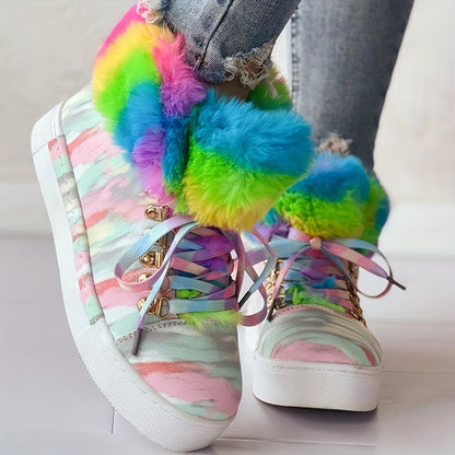 Ember Fluffy Boots – Für winterliche Wärme und Komfort