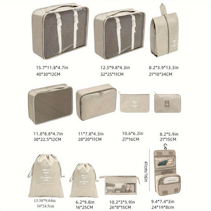 PackMate 11-teiliges Verpackungswürfel-Set – Organisiere Dein Gepäck