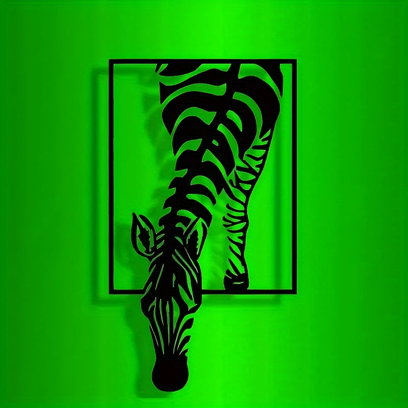 Zebra Silhouetten Wanddekoration – Stylische Eleganz für deinen Raum