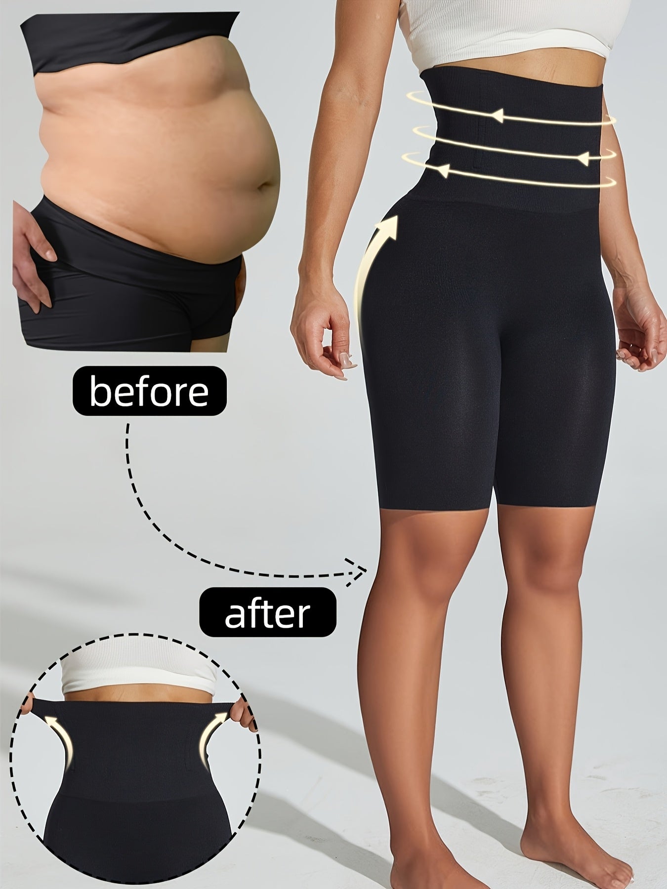 Damen Hohe Taille Yogahose – Bequem, Figurformend und Atmungsaktiv