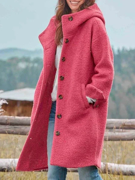 Eleganter Wollmantel für kalte Tage - Stilvoll und bequem