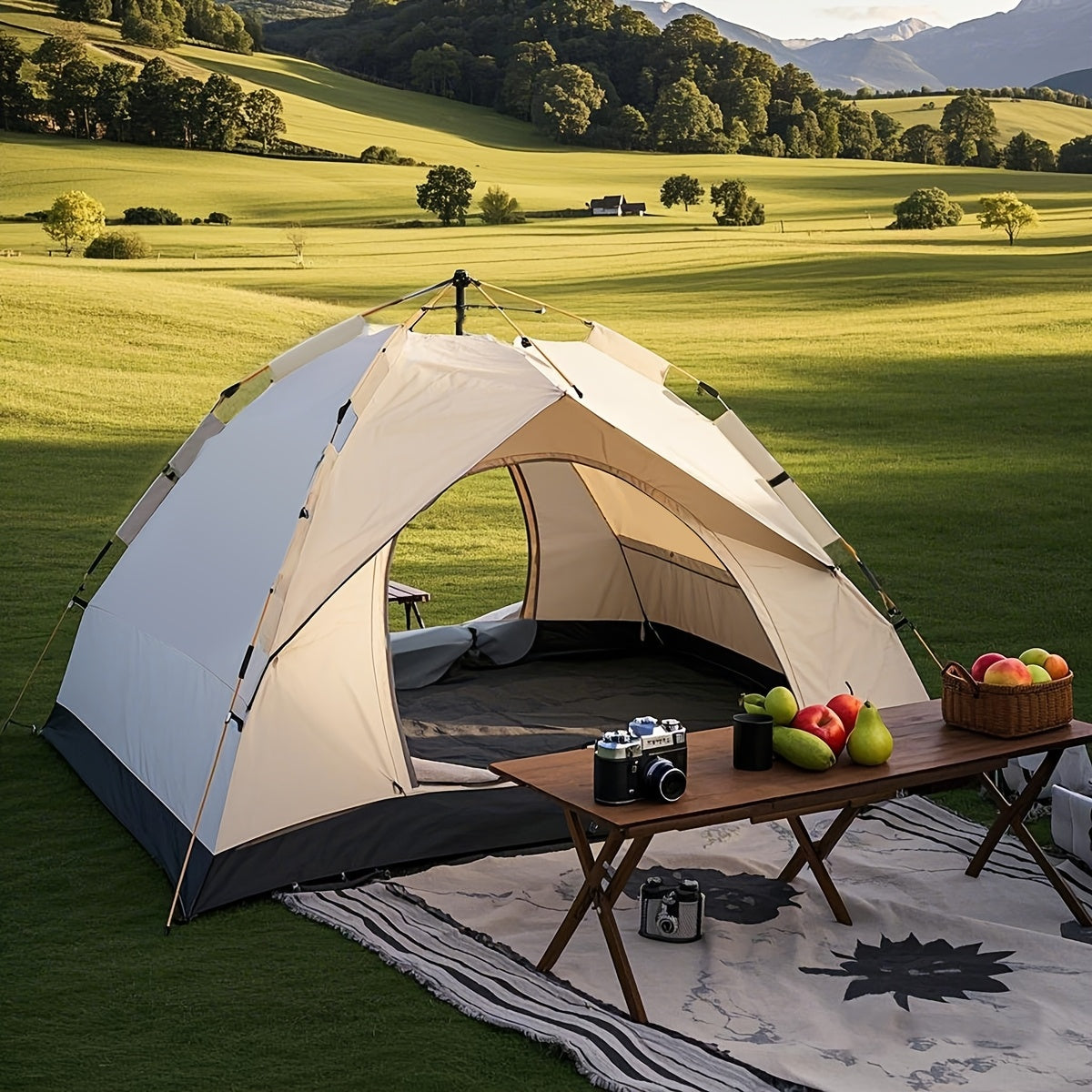 QuickCamp Klappzelt – Komfort und Schutz für jeden Outdoor-Ausflug
