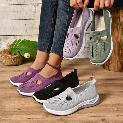 Lässige, atmungsaktive Slip-on-Sneakers