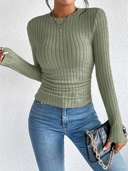 Luna Gestrickter Pullover – Elegant und Bequem für Herbst & Winter