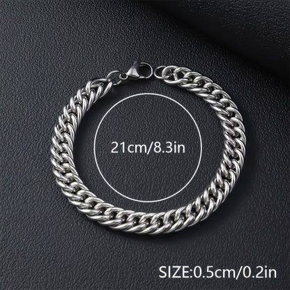 UrbanSteel Armbandenset – Cool und Trendy für Herren