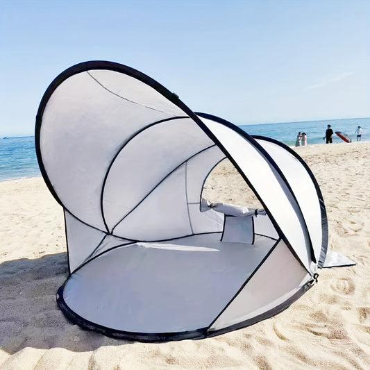 Schnelles Pop-Up Strandzelt – Einfach Aufzustellen und Schutz Für Alle