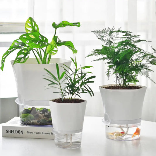 PlantTank - Smarter Blumentopf und Mini-Aquarium in Einem