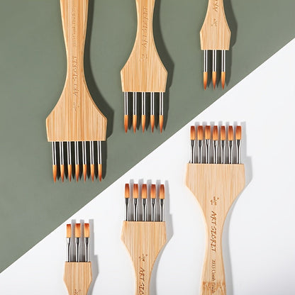 ArtSecret Multizahn-Kamm Set – Kreativ und Vielseitig für Malerei