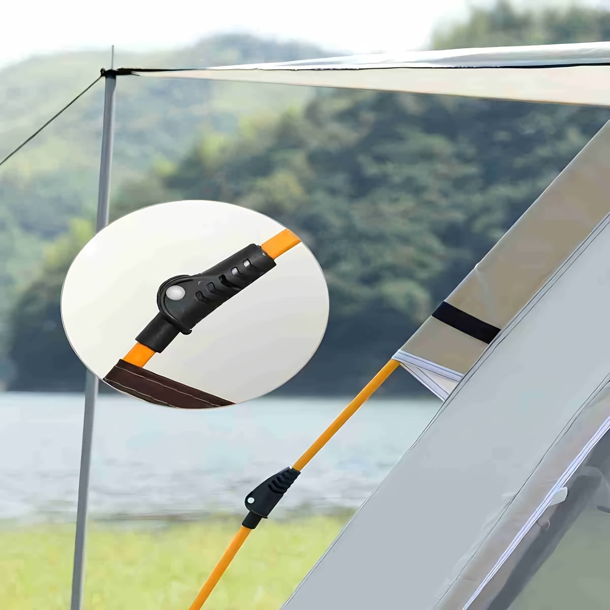 QuickCamp Zelt - Schnell aufzubauendes Zelt mit UV-Schutz für 4 Personen