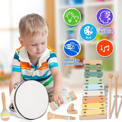 Pädagogisches Musikinstrumente-Set – Perfekt für kreative Entwicklung