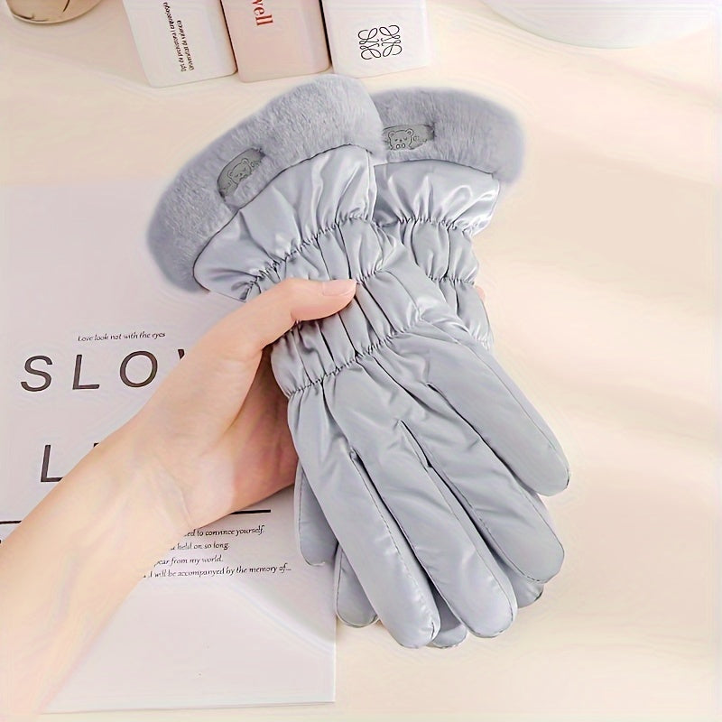 Premium Winter-Touchscreen-Handschuhe – Wärmeisolierte, Winddichte und Wasserabweisende