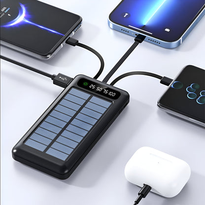 Hochleistungs-Solar-Powerbank mit 20.000mAh – Schnelles und Dual-Laden