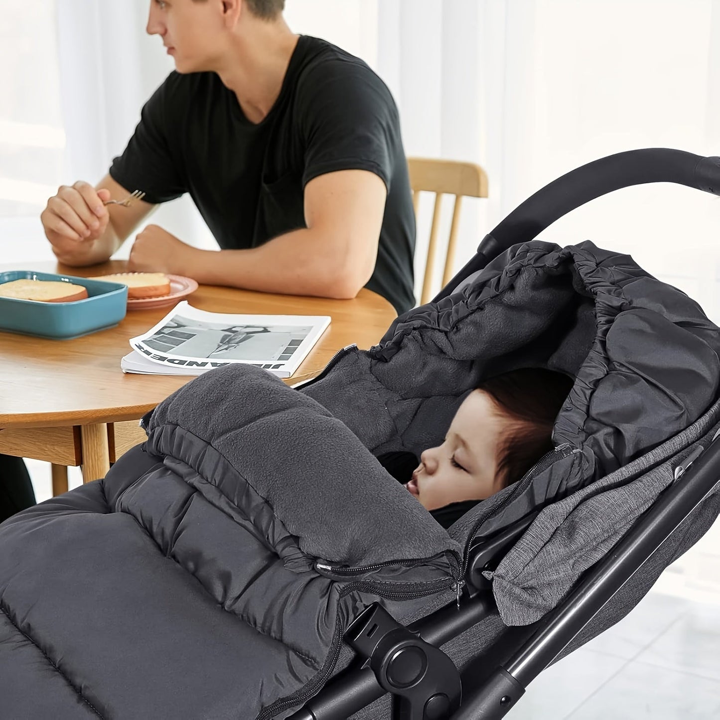 Warme Kinderwagen-Schlafsack – Für komfortable Winterspaziergänge