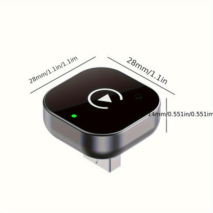 2-in-1 Drahtloser CarPlay & Android Auto Adapter – Plug & Play Schnell Verbunden