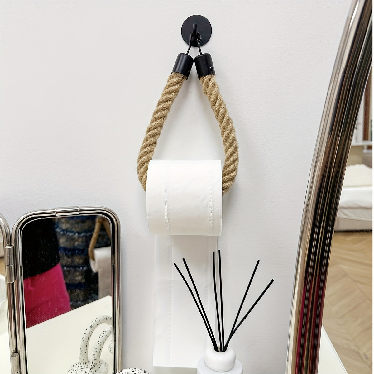 Hanfseil Toilettenpapierhalter – Für Stylische Badezimmer