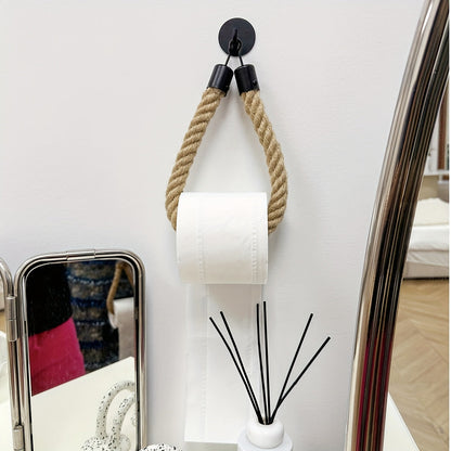 Hanfseil Toilettenpapierhalter – Für Stylische Badezimmer