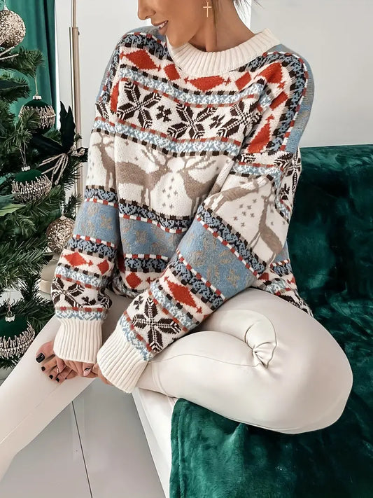 Festlicher Damenpullover – Bequem und Stylisch für den Winter