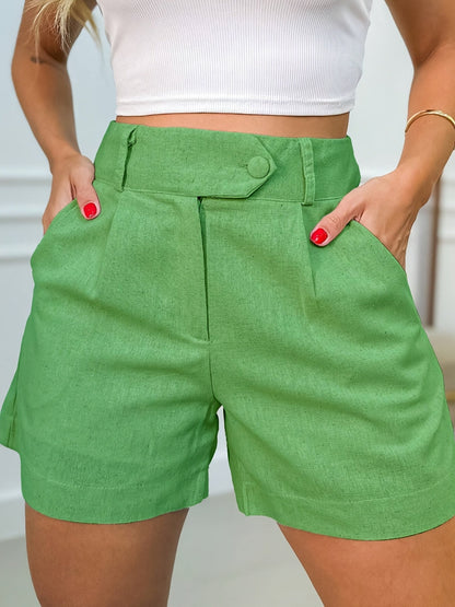 Elegante High Waist Shorts – Komfort und Stil in Einem