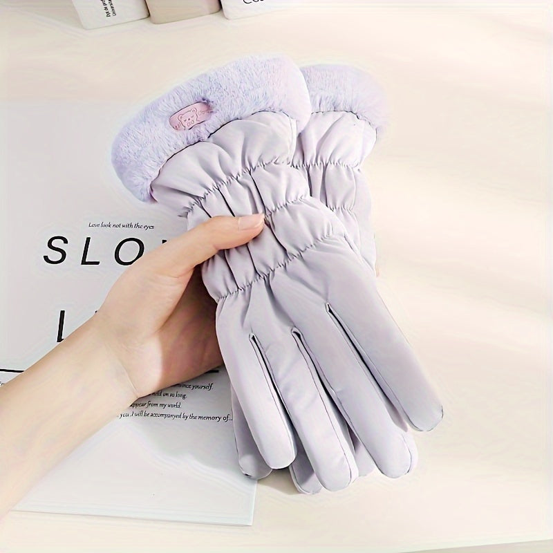 Premium Winter-Touchscreen-Handschuhe – Wärmeisolierte, Winddichte und Wasserabweisende
