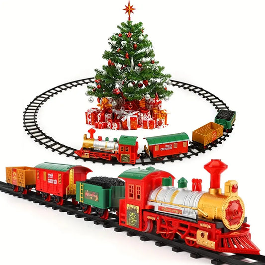 Merry Express Festliche Eisenbahnset – Magisches Spielzeug für Abenteurer
