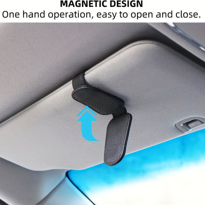 Universeller Auto Brillenclip – Praktischer Aufbewahrer für die Sonnenblende