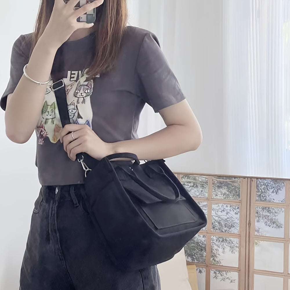 SmartCarry Tragbare Schultertasche – Magnetverschluss mit mehreren Fächern