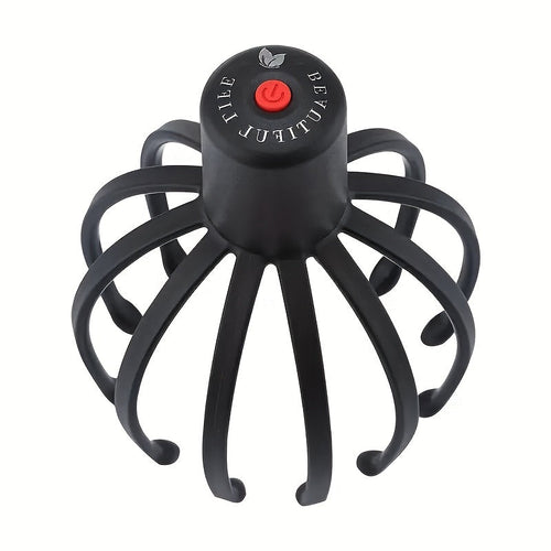 Elektrische Octopus Kopfhautmassager – USB Aufladbar und Kompakt